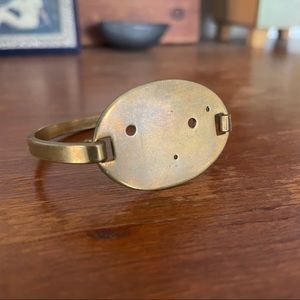 Julie Nolan for Anthropologie Brass Zodiac Bracelet Libra
